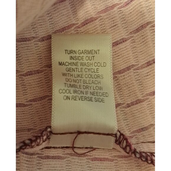 Christopher & Banks Women’s Large Petite Purple Pink Blazer  ART TO WEAR - Picture 6 of 6